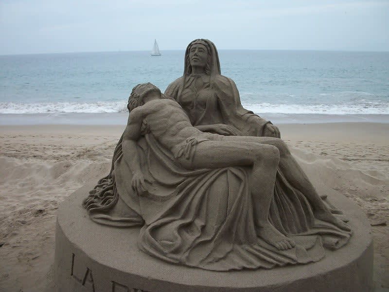 sand sculpture