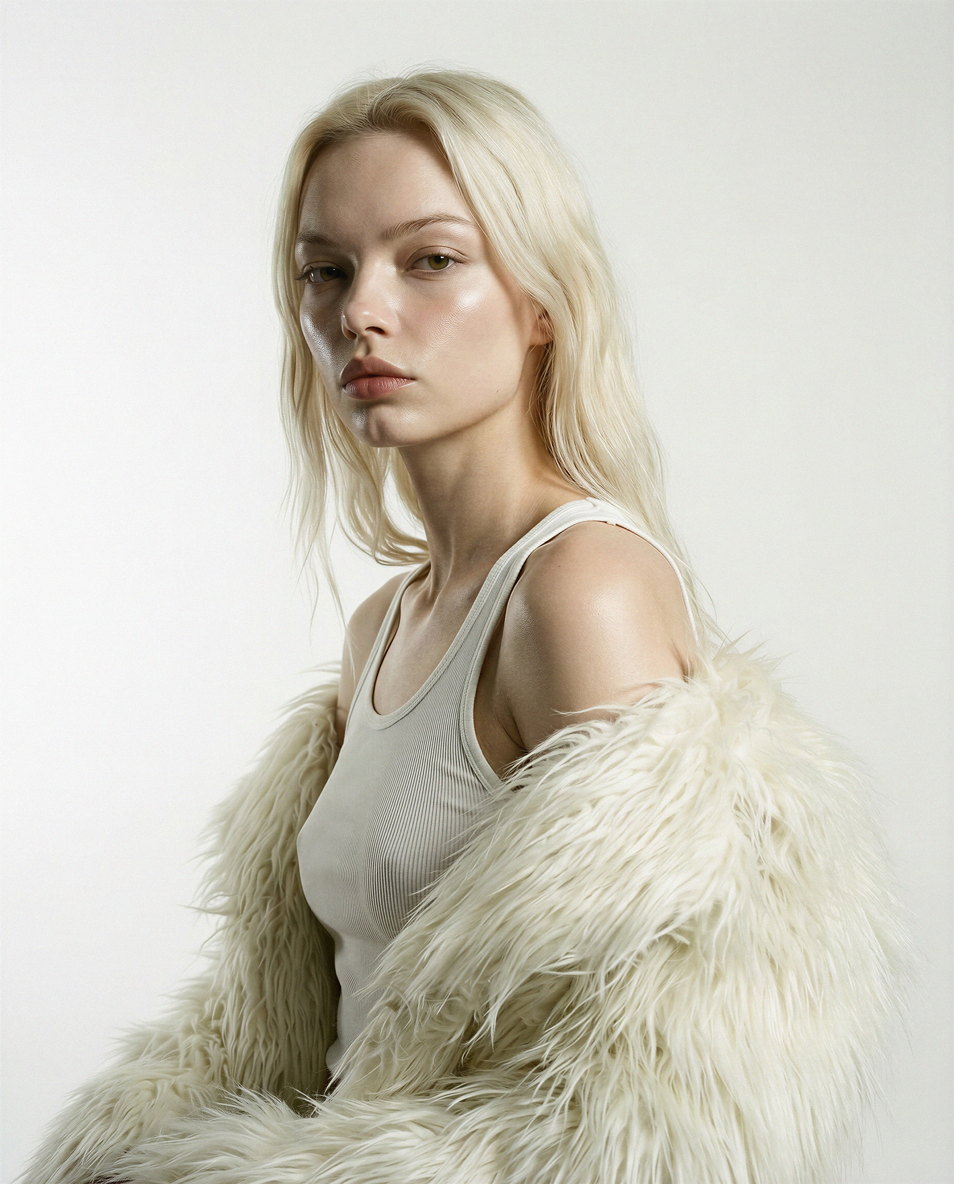 Agna - Modelo virtual IA para campañas de moda y belleza