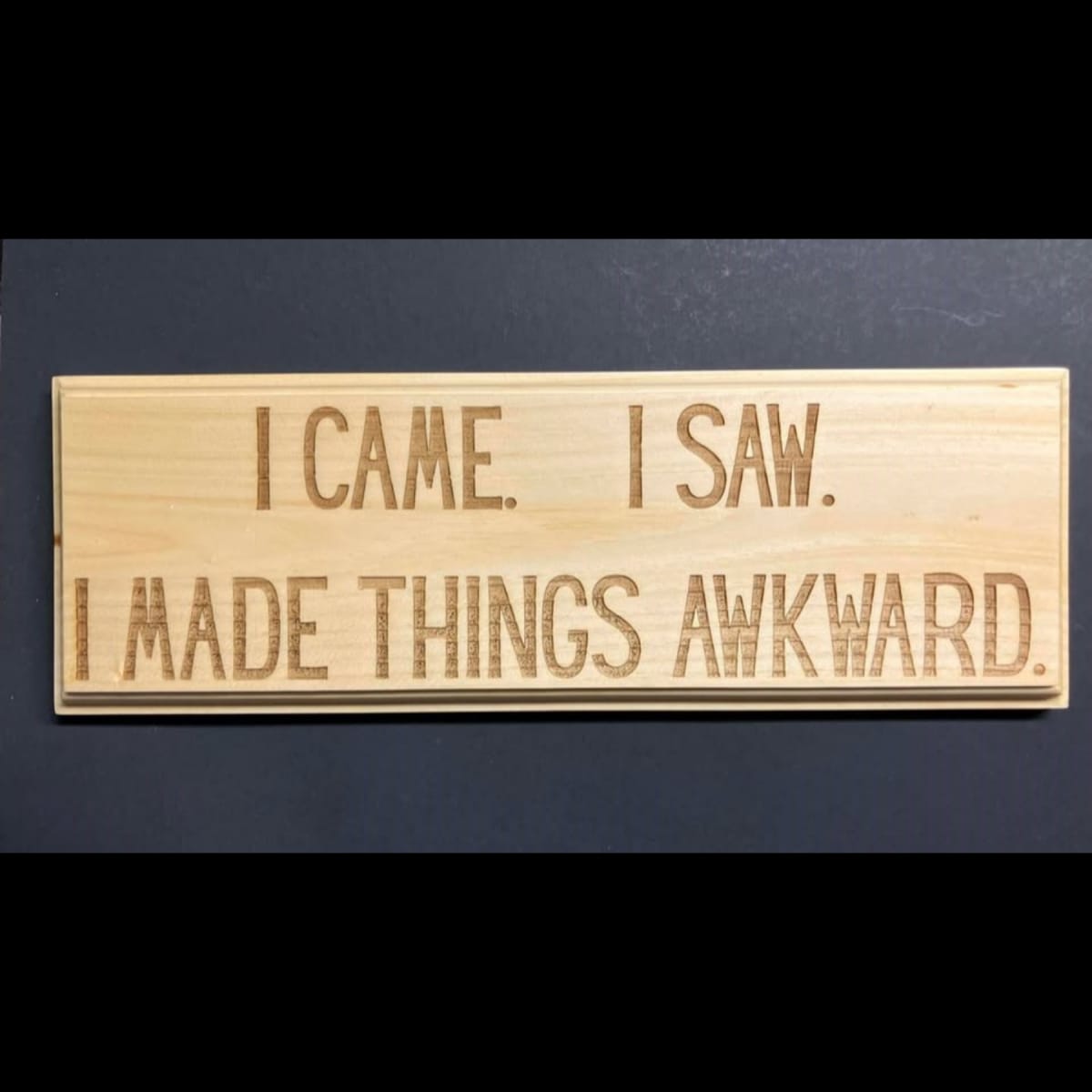 12" x 4" Signs