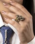 Spring Ghungroo Ring — view 1
