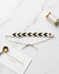 Black Geometric Bracelet — view 2