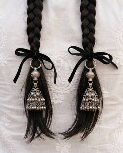 Braid Jhumka | Traditional Ghungroo Hair Accessory