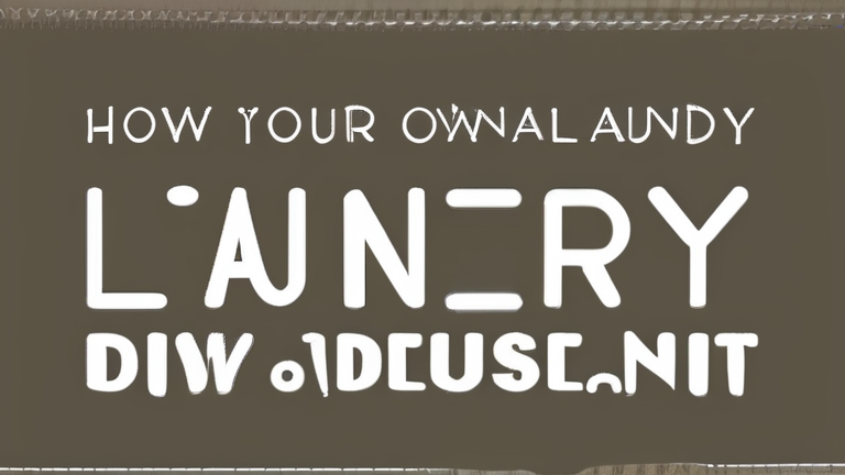 How to Make Your Own DIY Natural Laundry Detergent