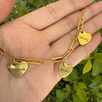 Brazalete de corazones - 2