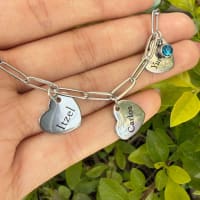 Brazalete de corazones - 3