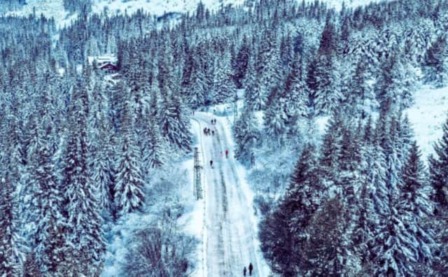 Sofya: Kar ve Düşük Sıcaklıklar Nedeniyle Vitoşa Dağında Hafta Sonu Yol Kapanıyor