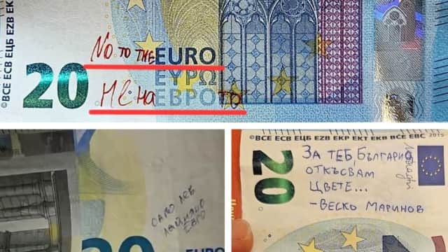Bulgaristan: Hasarlı Euro Banknotları Değiştirilemez veya Ödemelerde Kullanılamaz