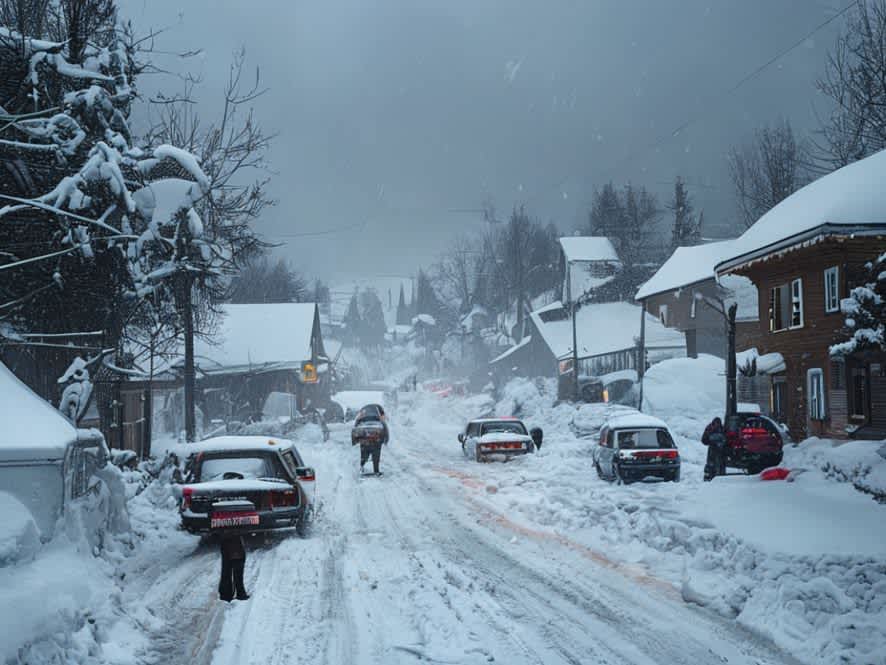 Bulgaristan'da Yoğun Kar Yağışı ve Şiddetli Kış Koşulları Bekleniyor: Ülke Kışa Teslim Olacak