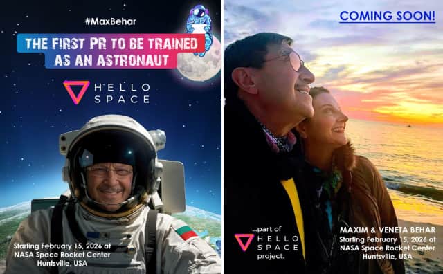 Ünlü PR Uzmanı Maxim Behar ve Eşi NASA'da Astronot Eğitimine Başlıyor!