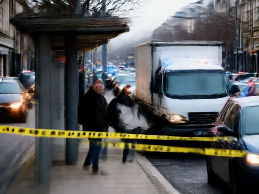 Sofya'da Feci Kaza: Kamyonun Ezdiği Yaşlı Yaya Can Verdi, Sürücü Kayıp!