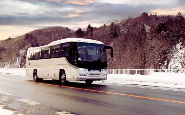 Bulgaristan'da Kış Koşulları: Bükreş Otobüsü Hendere Düştü, Yolcular Güvende