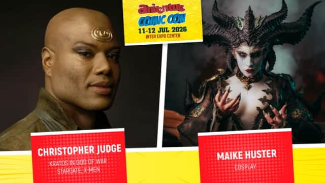 Aniventure Comic Con, Yıldız İsim Christopher Judge ile Geri Dönüyor!