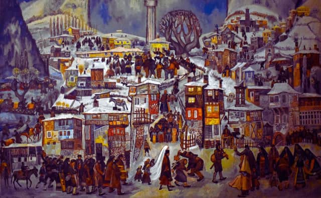 Bulgar Sanatında Tarihi Rekor: Zlatyu Boyadzhiev’in 'İki Düğün' Tablosu 280 Bin Euroya Alıcı Buldu