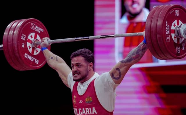Bulgar Halter Dehası Karlos Nasar, Batum'da Dördüncü Avrupa Şampiyonluğunu Taçlandırdı