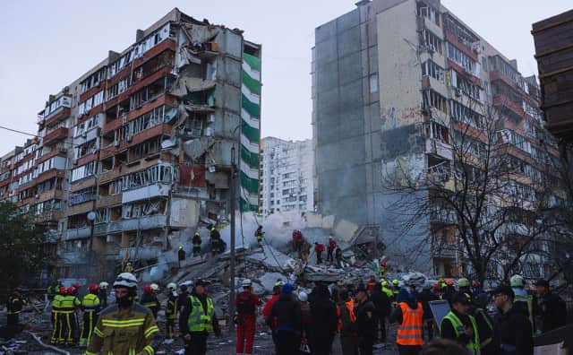 Kiev'de Rusya'nın Füze Dehşeti: En Az 21 Ölü