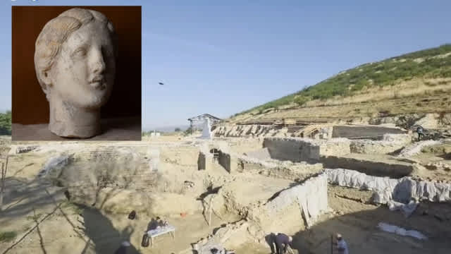 Bulgaristan'daki Heraclea Sintica Antik Kenti'nde Artemis'e Ait Olabilecek Heykel Kalıntıları Bulundu