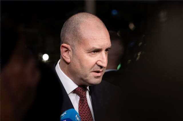 Bulgaristan Cumhurbaşkanı Radev: Ukrayna'ya Askeri Yardımda Sınırımıza Dayandık