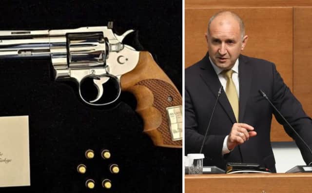 Bulgaristan Başbakanı Radev'den Tartışmalı Hediye Tabanca Açıklaması: 'Orijinalliğini Bozmak İstemedim'
