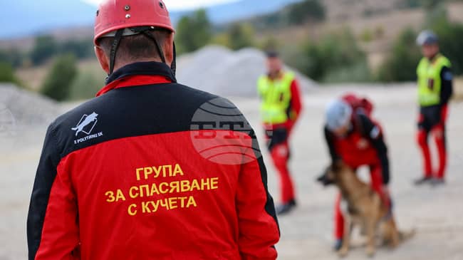 Bansko'da Kahraman Köpekler İçin Kritik Afet Eğitimi