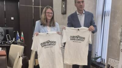 Burgas Belediye Başkanı ve İngiliz Diplomat Eurovision 2027 Hazırlıklarını Masaya Yatırdı