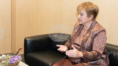 IMF Başkanı Georgieva'dan Bulgaristan'a Uyarı: Mali Tamponları Güçlendirin, Yapay Zekaya Odaklanın