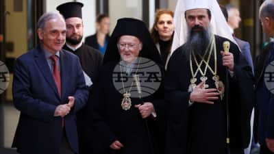 Ekümenik Patrik Bartholomeos ve Bulgar Patriği Daniil, 'Sofya'da Aynoroz' Sergisinin Açılışını Gerçekleştirdi