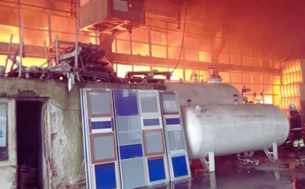 Büyük Yastık Üreticisinin Bulgaristan’daki Depolarında Yangın Çıktı