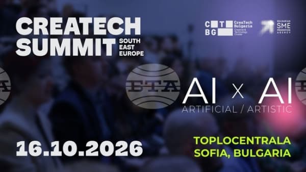 4. CreaTech Summit SEE: Yapay Zeka Çağında Yaratıcılık Sofya'da Buluşuyor