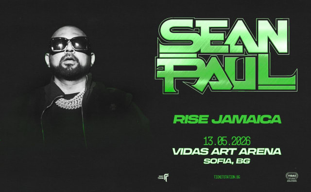 Sean Paul, 13 Mayıs 2026'da Rise Jamaika Konseri ile Sofya'ya Dönüyor