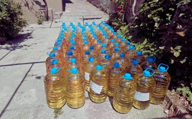 Bulgar Köyünde Polis Denetiminde 215 Litre Alkol Ele Geçirildi