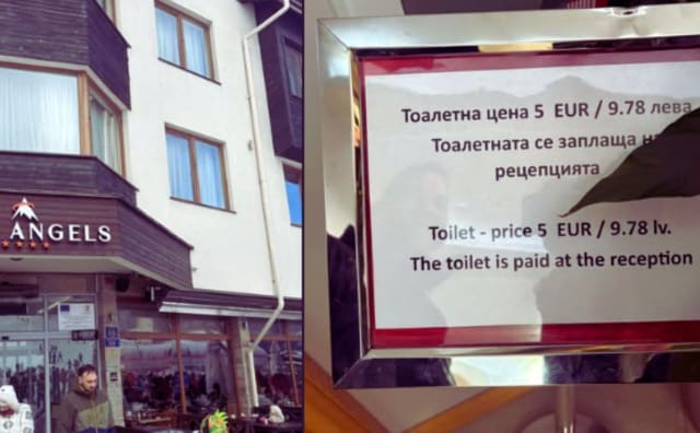 Bulgaristan: Borovets Oteli Tuvalet Kullanımı İçin 5 Euro Ücret Aldı, Turistlerde Öfkeye Yol Açtı