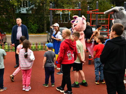 В Ленинском районе Ярославля прошёл праздник двора