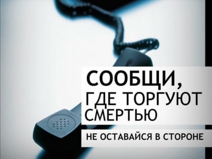 На территории города Ярославля запланировано проведение второго этапа Общероссийской  акции «Сообщи, где торгуют смертью»