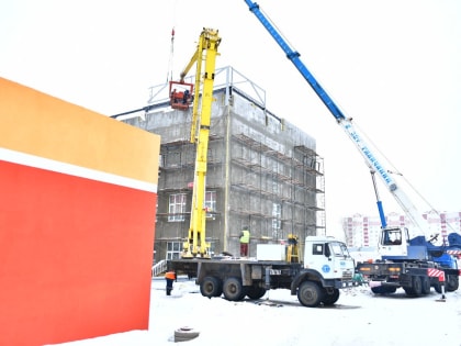 Готовность школы на улице Пашуковской в Ярославле составляет  60%