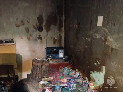 В Ярославле во время пожара в многоквартирном доме погиб человек