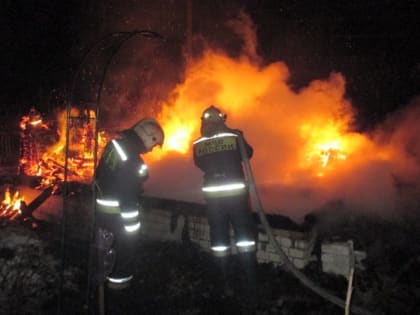 В пожаре погибли люди