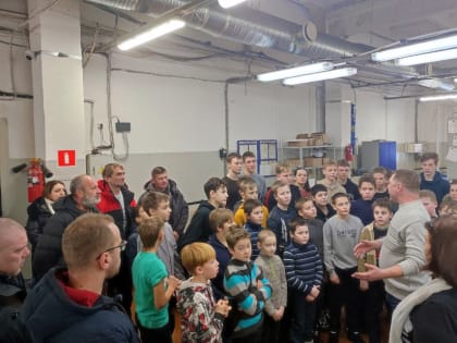 Клуб "Мангуст" посетил предприятие ЗТМ "Техносила"