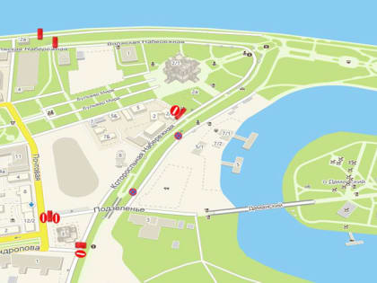 В Ярославле в центре города перекрыли улицы