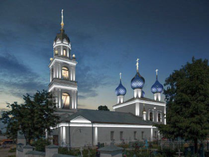 ​Более 50 объектов в Ярославской области украсят архитектурно-художественной подсветкой в этом году