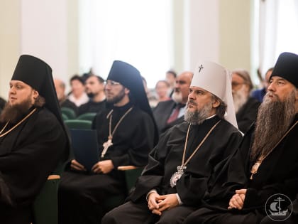 ПЕРВЫЙ ПРОРЕКТОР ЯРОСЛАВСКОЙ ДУХОВНОЙ СЕМИНАРИИ ИЕРОМОНАХ СЕРГИЙ (БАРАБАНОВ) ПРИНЯЛ УЧАСТИЕ В АКТОВОМ ДНЕ САНКТ-ПЕТЕРБУРГСКОЙ ДУХОВНОЙ АКАДЕМИИ