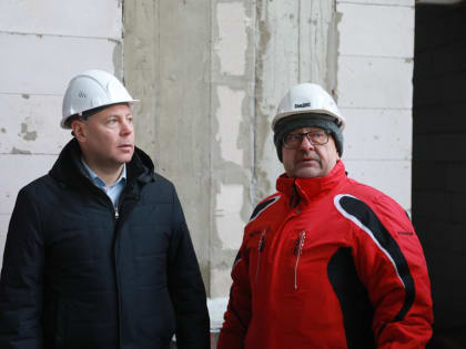 Глава региона проинспектировал строительство новой школы в Ярославле