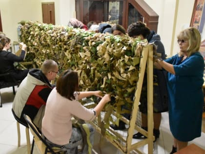 В переславских школах будут осваивать плетение маскировочных сетей