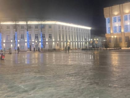 Ярославцы катаются на коньках по тротуарам