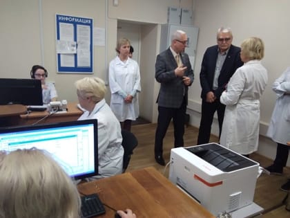 Николай Александрычев и Александр Гончаров оценили качество оказания медицинских услуг в клинической больнице № 9 Ярославля