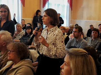 Заместитель Председателя Правительства Ярославской области и мэр Ярославля встретились с жителями Красноперекопского района