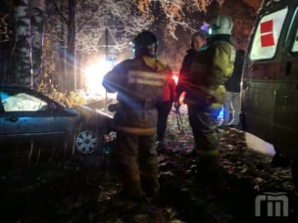 В Некрасовском районе легковушка вылетела с дороги: водитель в больнице