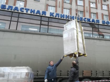 В областную больницу в Ярославле привезли современную установку за 55 миллионов рублей