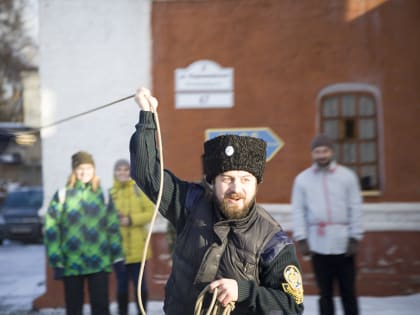 ДЕНЬ БОГАТЫРЯ В МИХАЙЛО-АРХАНГЕЛЬСКОМ ХРАМЕ