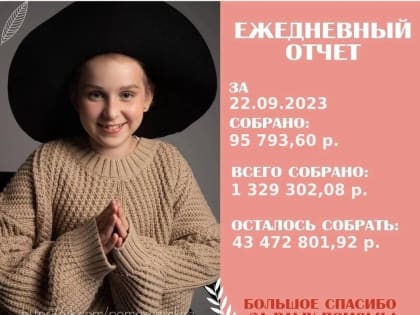 Девочке из Ярославля собирают средства на иммунотерапию