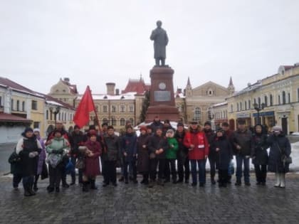 Коммунисты Рыбинска почтили память В. И. Ленина